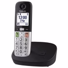 Immagine di Telefono cordless digitale PANASONIC CORDLESS TGU430EXB TASTI GRANDI SEGRETERIA KX-TGU430EXB