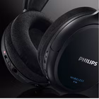 Immagine di Cuffie senza filo Nero PHILIPS Cuffia HiFi wireless SHC5200