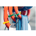 Immagine di Fascette per cablaggio in nylon ad alta resistenza T-REX mm 4,8x200 colore verde - 100pz
