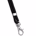 Immagine di Cordoncino DURABLE in tessuto riciclato con moschettone colore nero