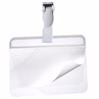 Immagine di Portanome autolaminante DURABLE con clip in plastica mm 54x90