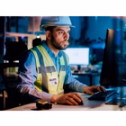 Immagine di Portabadge con clip DURABLE in polipropilene riciclato trasparente