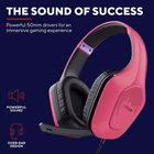 Immagine di Gxt415p zirox headset - pink