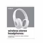 Immagine di Cuffie senza filo si wireless Bianco CELLY PC2HEADPHONE - Wireless Headphones PROCOMPACT2 PC2HEADPH