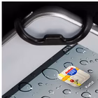 Immagine di Cover similpelle nero RIVACASE Custodia per tablet da 9-10,1" nero 3007BK