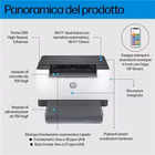 Immagine di Stampante laser B/N a4 HP Stampante HP LaserJet M207dw 8J9K9F