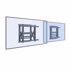 Immagine di Staffa push in pop out 32/55 poll.