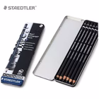 Immagine di Matita di grafite tipo carboncino mars lumograph black - 4 gradazioni - staedtler - conf. 6 pezzi