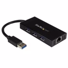 Immagine di Hub portatile USB 3.0 con gbe