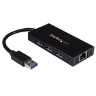 Immagine di Hub portatile USB 3.0 con gbe