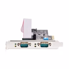 Immagine di Startech.com scheda seriale pci express a 2 porte rs232/rs422/rs485 db9 - scheda seriale - pcie pr
