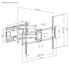 Immagine di 60 -120 heavy-duty full motion tv