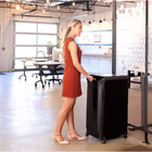 Immagine di Distruggidocumenti a frammenti automatico FELLOWES AUTOMAX 450C livello sicurezza P-4 colore nero