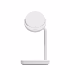 Immagine di Caricabatterie wireless/senza fili Bianco adattatore proprietario CYGNETT Base di ricarica 2 in 1 Ch