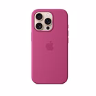 Immagine di Cover Magsafe in silicone colore fucsia per iPhone 16 Pro
