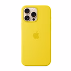 Immagine di Cover Magsafe in silicone colore giallo carambola per iPhone 16 Pro Max