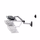 Immagine di Ergotron braccio tastiera a parete regolabile lx supporto tastiera parete