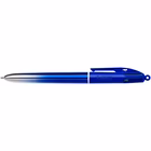 Immagine di Penna multifunzione a sfera a scatto BIC 4 COLOURS SMOOTH fusto blu punta media mm 1