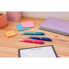 Immagine di Penna multifunzione a sfera a scatto BIC 4 COLOURS SMOOTH fusto verde acqua punta media mm 1