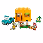 Immagine di Costruzioni LEGO LA ROULOTTE E IL NEGOZIO DI GIARDINAGGIO DI FLORIN 77054