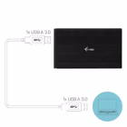 Immagine di Ssd esterni sata hdd/ssd I-TEC Box Esterno USB 3.0 per 2,5 SATA HDD/SSD MYSAFEU312