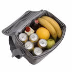 Immagine di Borsa termica alimenti e bevande poliestere grigio RIVACASE Borsa frigo da 11 L - Grigio 5712GY