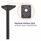 Immagine di 45 -50 triple screen ceiling mount