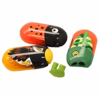 Immagine di Espositore temperamatite con serbatoio a due fori FABER CASTELL ANIMALS