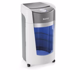 Immagine di Distruggidocumenti a frammenti LEITZ IQ OptiMax Office P5 livello sicurezza P-5 colore bianco