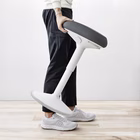 Immagine di Sgabello LEITZ ACTIVE COMFORT da seduta colore grigio chiaro