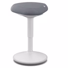 Immagine di Sgabello LEITZ ACTIVE COMFORT da seduta colore grigio chiaro