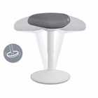 Immagine di Sgabello LEITZ ACTIVE COMFORT da seduta colore grigio chiaro