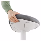 Immagine di Sgabello LEITZ ACTIVE COMFORT standing colore grigio chiaro