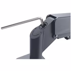 Immagine di Braccio salvaspazio LEITZ ERGO per doppio monitor