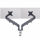 Immagine di Braccio salvaspazio LEITZ ERGO per doppio monitor