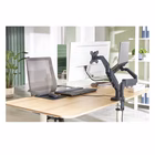 Immagine di Braccio salvaspazio LEITZ ERGO per doppio monitor & laptop