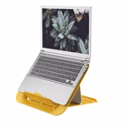 Immagine di Supporto per laptop regolabile LEITZ ERGO COSY in plastica riciclata colore giallo