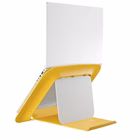 Immagine di Supporto per laptop regolabile LEITZ ERGO COSY in plastica riciclata colore giallo
