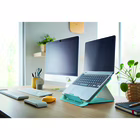 Immagine di Supporto per laptop regolabile LEITZ ERGO COSY in plastica riciclata colore blu