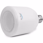 Immagine di Lampada LED 5W=40W attacco E27 con cassa Bluetooth integrata potenza audio in uscita 2,5W