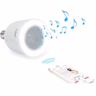 Immagine di Lampada LED 5W=40W attacco E27 con cassa Bluetooth integrata potenza audio in uscita 2,5W