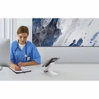 Immagine di Supporto da tavolo per tablet argento metallizato