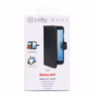 Immagine di Custodia similpelle nero CELLY WALLY - Samsung Galaxy A41 WALLY906