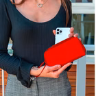 Immagine di Custodia similpelle rosso CELLY VENERE - Universal Wallet Case VENERERD