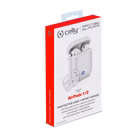 Immagine di Custodia poliuretano bianco CELLY AIRCASE - AIRPODS 1st Gen. / 2nd Gen. Case GLACIE AIRCASEGLACWH