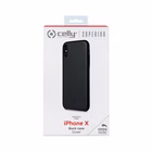 Immagine di Cover similpelle nero CELLY SUPERIOR - Apple iPhone Xs/ iPhone X SUPERIOR900BK