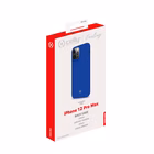 Immagine di Cover silicone blu CELLY FEELING - Apple iPhone 12 Pro Max FEELING1005BL