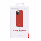 Immagine di Cover silicone rosso CELLY FEELING - Apple iPhone 12 Pro Max FEELING1005RD