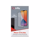 Immagine di Cover vetro temperato CELLY FULLGLASS - Apple iPhone 12 Pro Max FULLGLASS1005BK