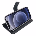 Immagine di Cover similpelle nero CELLY WALLY - Apple iPhone 12 Pro Max WALLY1005